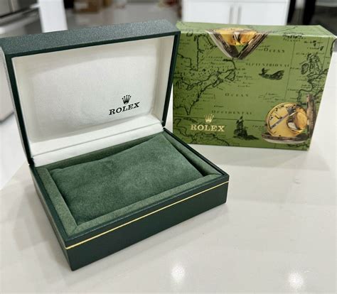 Genuine Vintage Rolex Green Box 80